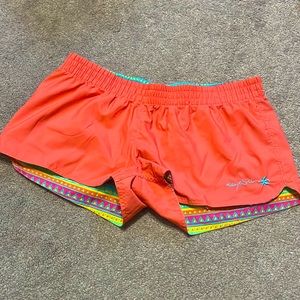 Reversible Swimsuit cover up shorts size s/m NWOT